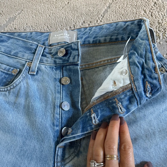 Everlane jeans Curvy 90s Cheeky Straight Jeans 
organic cotton high rise 25 new - Picture 2 of 14